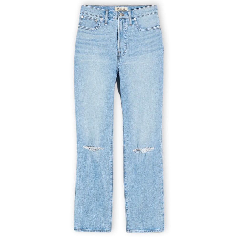 Madewell The Perfect Vintage Straight Jean in Westanna Wash NJ180 W 28” - Picture 7 of 16
